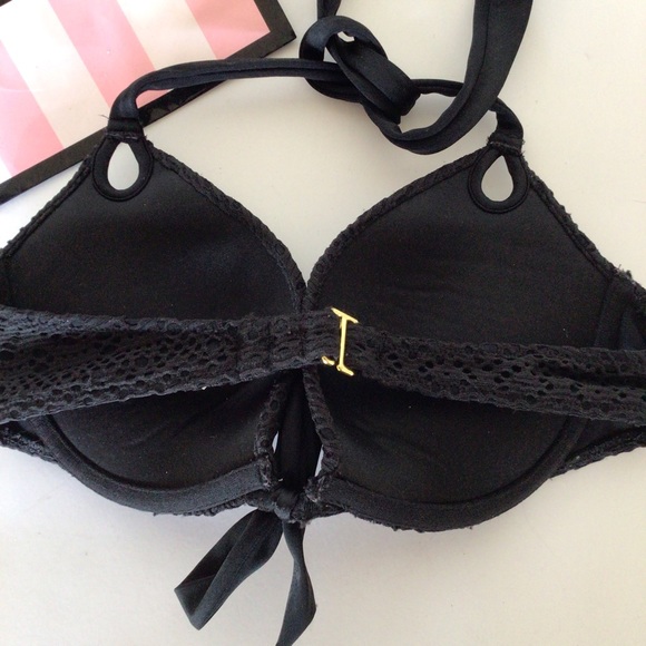 VICTORIAS SECRET THE GORGEOUS PUSH UP BIKINI TOP SIZE 32C - Picture 2 of 12